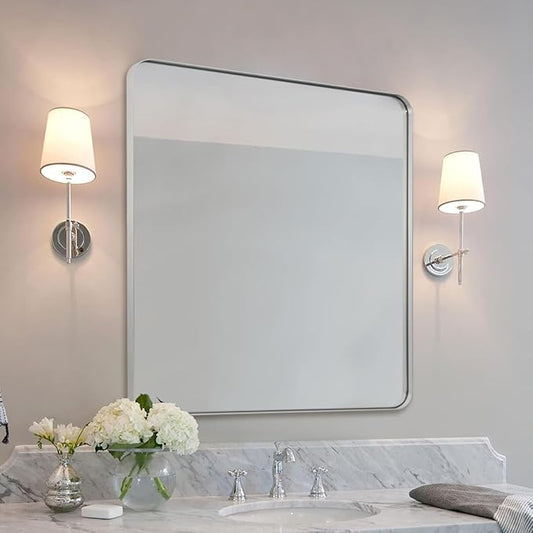 ANDY STAR Brushed Nickel Mirrors