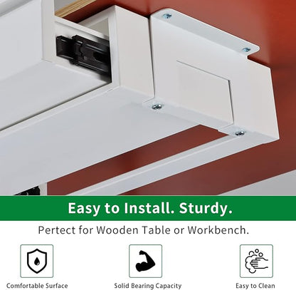 Under Desk Drawer 18", Pull-out Storage Organizer