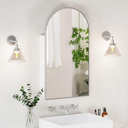 Arched Medicine Cabinets with Mirror, Medicine Cabinet