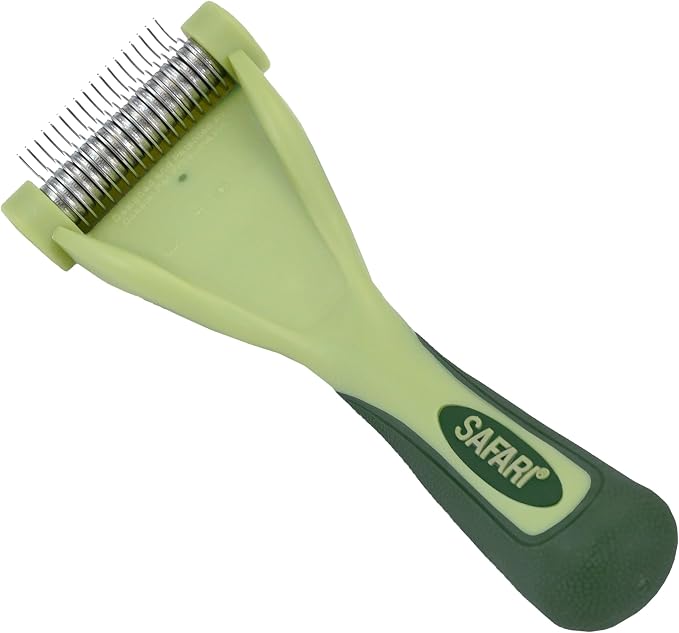 Coastal Pet Safari Shed Magic Deshedding Tool for Dogs with Medium to Long Hair - Deshedding & Detangling Dog Brush - Large