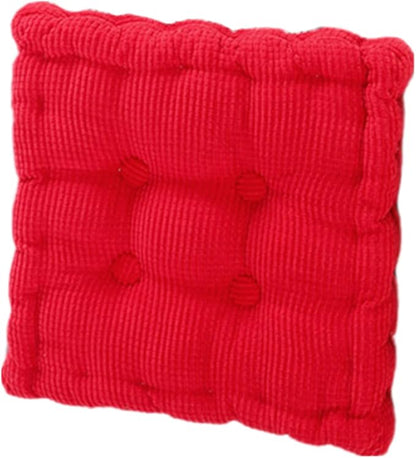 15"x15" Square Comfortable Seat Cushions Home Pillow Indoor Corduroy Chair Pads Office Soft Cushion