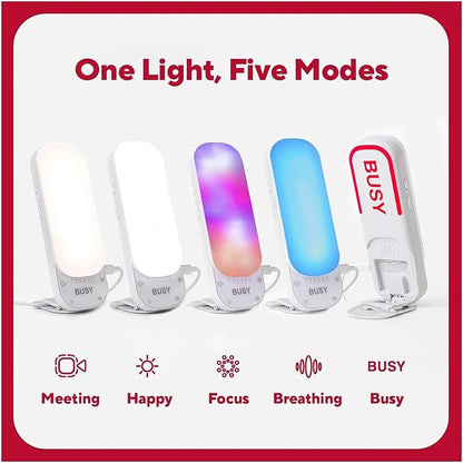 TRU RED Staples Brightwell 5-in-1 Productivity LED Desk Light, White (TR62804)