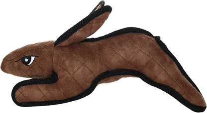 TUFFY® : 2 Pack Rabbit Dog Toy: Ultra Durable Plush Toy with Multiple Layers & Reinforced Seams, Washable and Floats, Original Construction