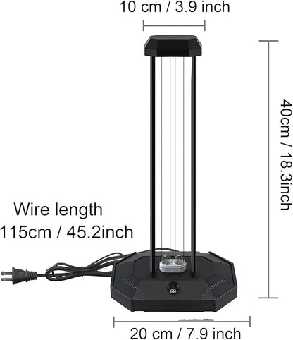 BAIMNOCM UVC Lamp 38W, UV Light Sanitizer Bulb, Ozone Germicidal lamp