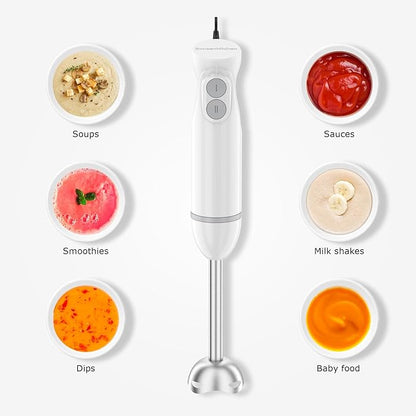 Bonsenkitchen Hand Blender, Immersion Blender