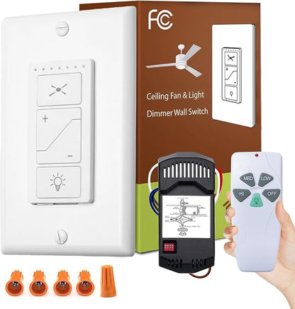 Ceiling Fan Remote Control Kit, Universal Ceiling Fan Remote Control Kit