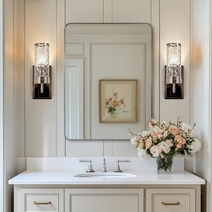 ANDY STAR Brushed Nickel Mirrors