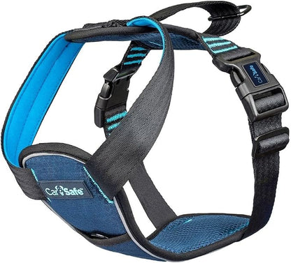 CarSafe Crash Tested Dog Safety Harness | Size L | Crash Tested to 32Kg/70lbs, Safely Secure Dog in the Car, Comfortable and Padded Design, for Toy, Small, Medium & Large Dogs