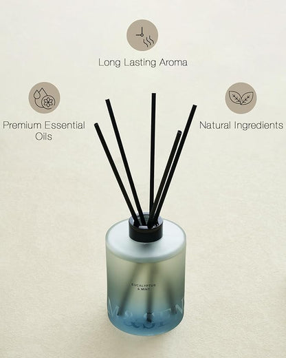 M&SENSE Eucalyptus & Mint Reed Diffuser Set