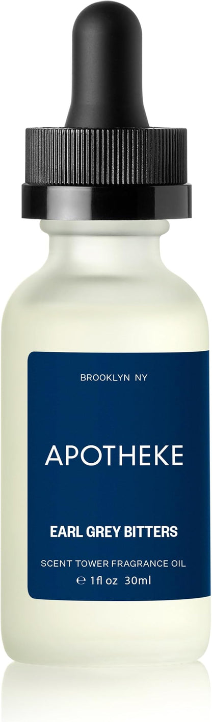Apotheke Scent Tower Aromatherapy Diffuser Fragrance Refill, Earl Grey Bitters