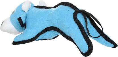TUFFY® : Cow Dog Toy: Ultra Durable Plush Toy with Multiple Layers & Reinforced Seams, Washable and Floats, Original Construction
