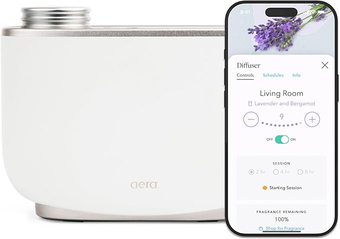 Aera Home Essential Oil Fragrance Diffuser – Waterless Electric Aromatherapy