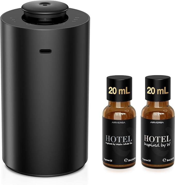 Airversa Waterless Essential Oil Diffuser Starter Kit