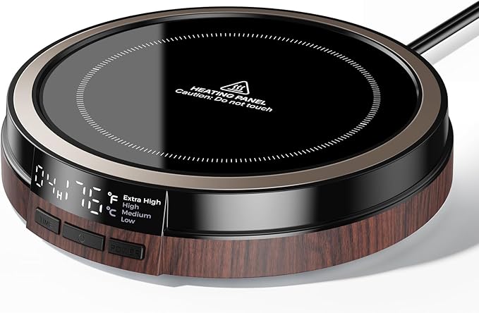 Coffee Mug Warmer for Desk, 50W Fast Heating Cup Warmer