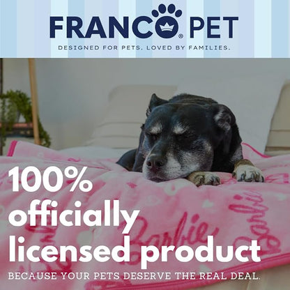 Barbie Waterproof Dog Bed Cover, Large 50x60 Pet Blanket for Furniture Bed Couch Sofa, (Officially Licensed) by Franco