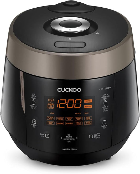 CUCKOO High Pressure Rice Cooker 6-Cup Uncooked / 12-Cup Cooked