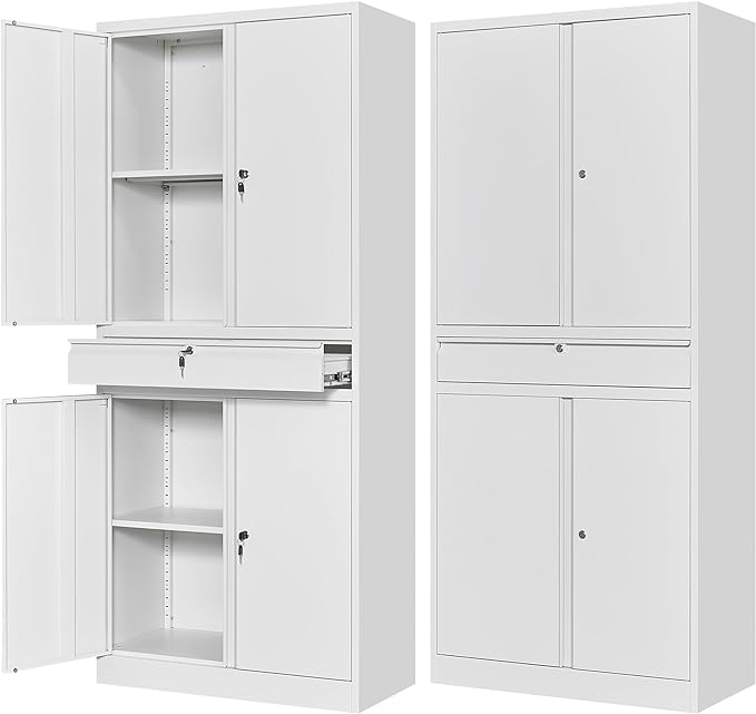Letaya Metal Garage Storage Cabinet
