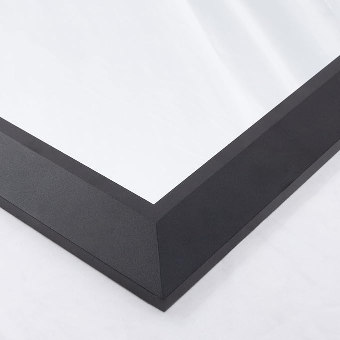 Amorho Black Bathroom Mirror, Living Room, Large Rectangle Vanity Mirrors.