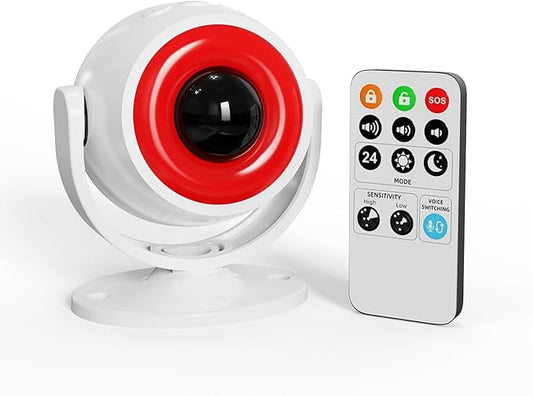 1 Pack Wireless Motion Detector Alarm
