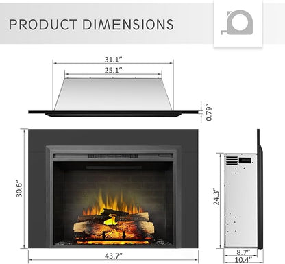 LegendFlame Carl 35 Inches