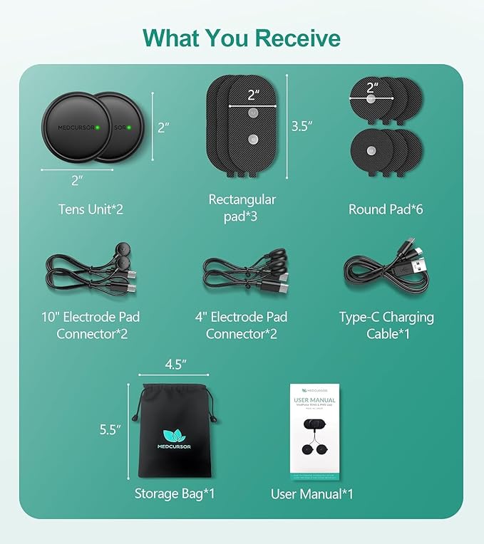 Medcursor TENS Unit Muscle Stimulator