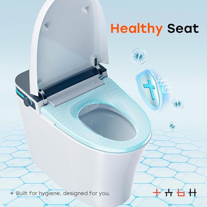HOROW Bidet Toilet 10" Rough-in, Smart Toilet