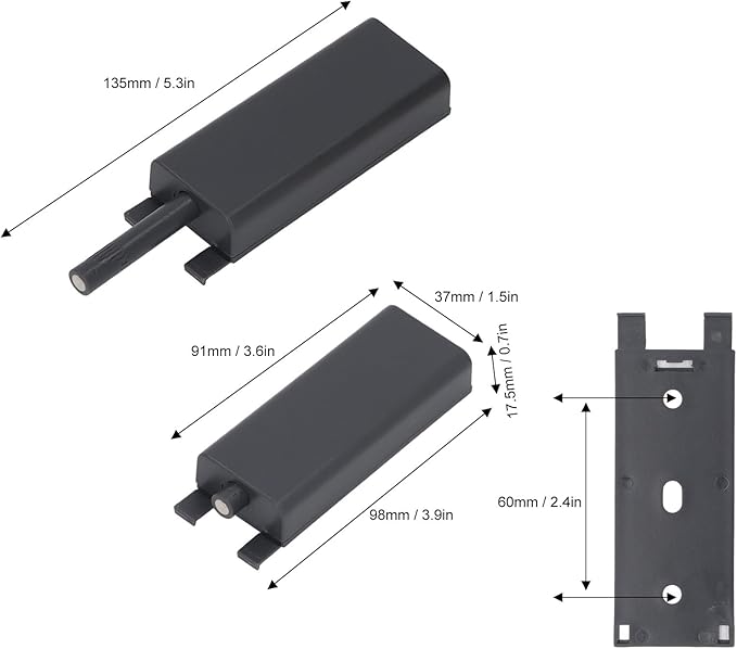 Magnetic Push Latch, Automatic Push to Open Door Catch Electric Push Opener