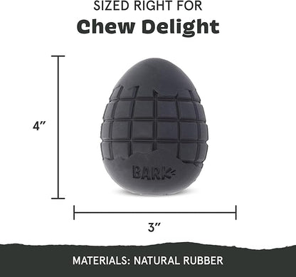 Barkbox Super Chewer Tough Dog Chew Toys for Aggressive Chewers, Treat Dispensing (Origin - Large)