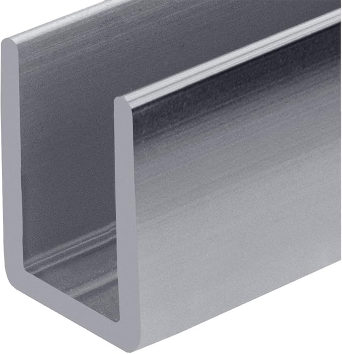 Brixwell SDCD38PS-CCP72 Polished Stainless 3/8" Fixed Panel Shower Door Deep