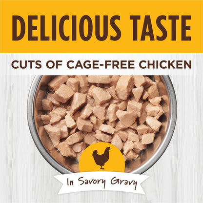 Instinct Healthy Cravings Grain Free Real Chicken Recipe Natural Wet Cat Food Topper by Nature's Variety, 3 Ounce (Pack of 24)