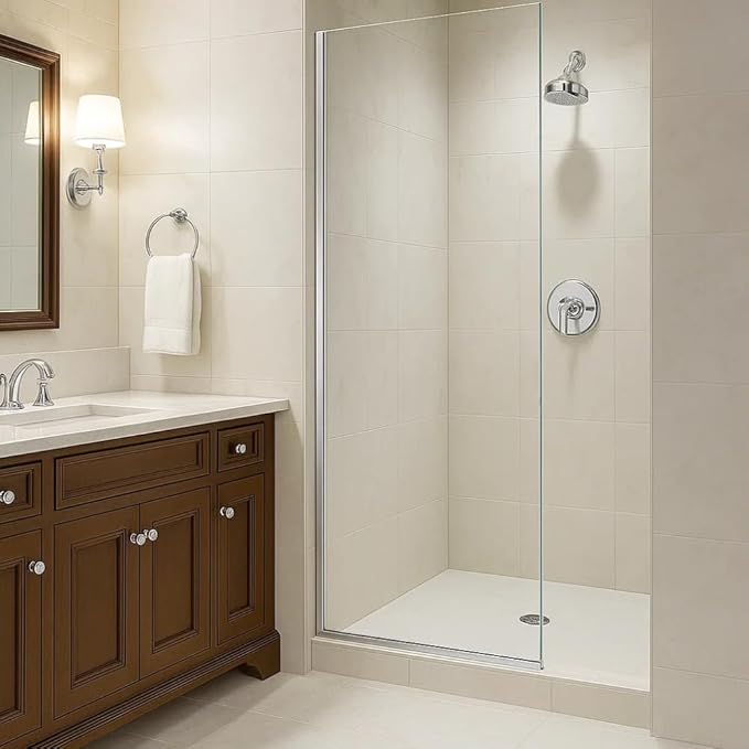 Fixed Glass Shower Panel for Bathroom