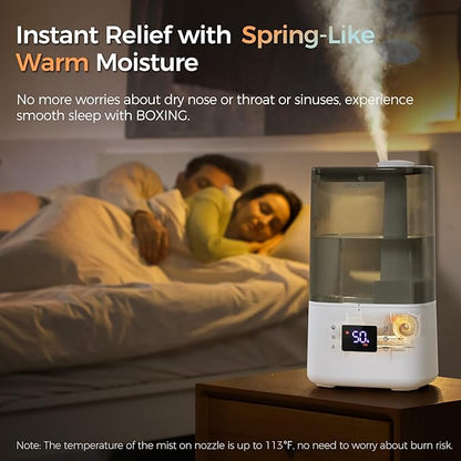 BOXING 6L Warm & Cool Mist Humidifiers