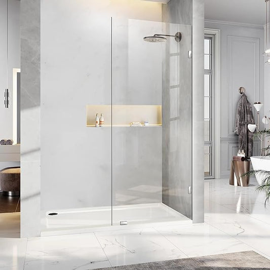 Bathroom Shower Glass Door 34 * 74"