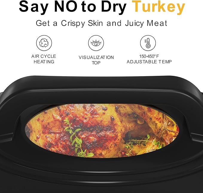 Sunvivi Roaster Oven, Electric Roaster Oven