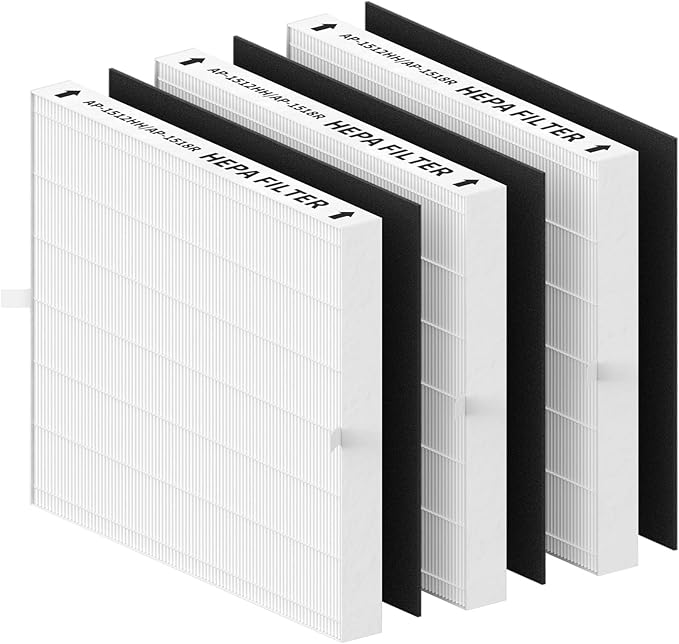 3 Pack AP-1512HH Replacement Filter Set