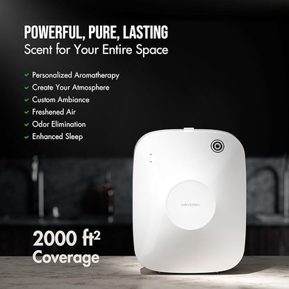 Smart Waterless Essential Oil Diffuser Hotel Scent Starter Kit, 400mL Capacity
