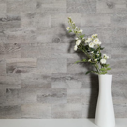 AULIGET 100 Piece Peel and Stick Backsplash PVC Tile, 3 Inch x 6 Inch Dover