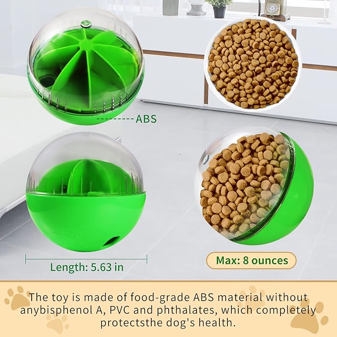 Treat Dispensing Dog Toys - Interactive Puzzle & Slow Feeder Ball for Small, Medium & Large Dogs