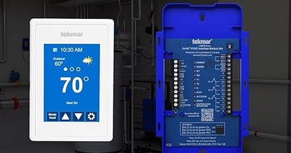 tekmar Invita Wi-Fi Thermostat | 2-Wire, Energy Star Approved, 2-Stage Cool