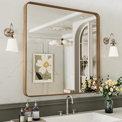 LOAAO 36X36 Inch Bathroom Mirror