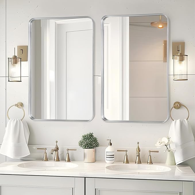 Fabuday Bathroom Wall Mirror Rectangle