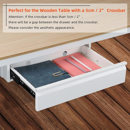 Under Desk Drawer 18", Pull-out Storage Organizer