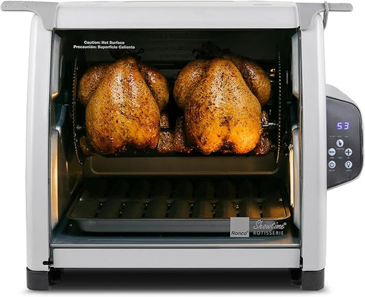 Ronco 6000 Platinum Series Rotisserie Oven, Digital Display, 12-Pound Capacity