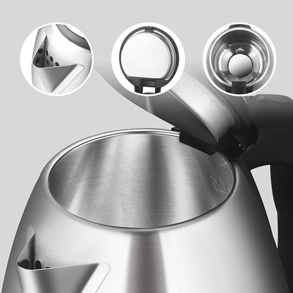 TOPWIT Electric Kettle, 2.0L Hot Water Kettle Electric, BPA-Free Stainless