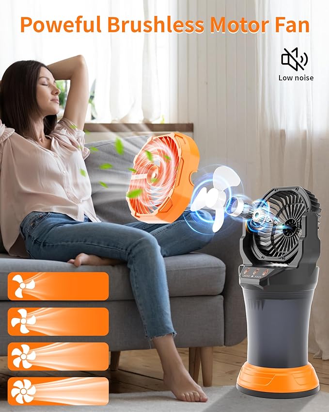 WESTTREE Portable Misting Fan