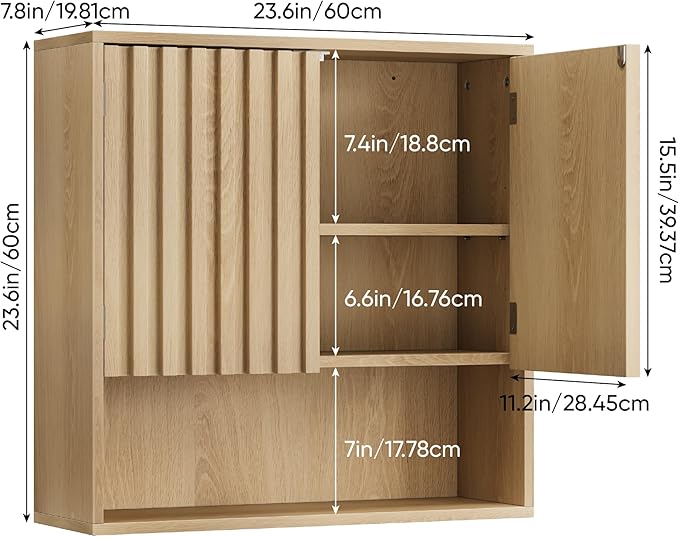 Bathroom Wall Storage Cabinet