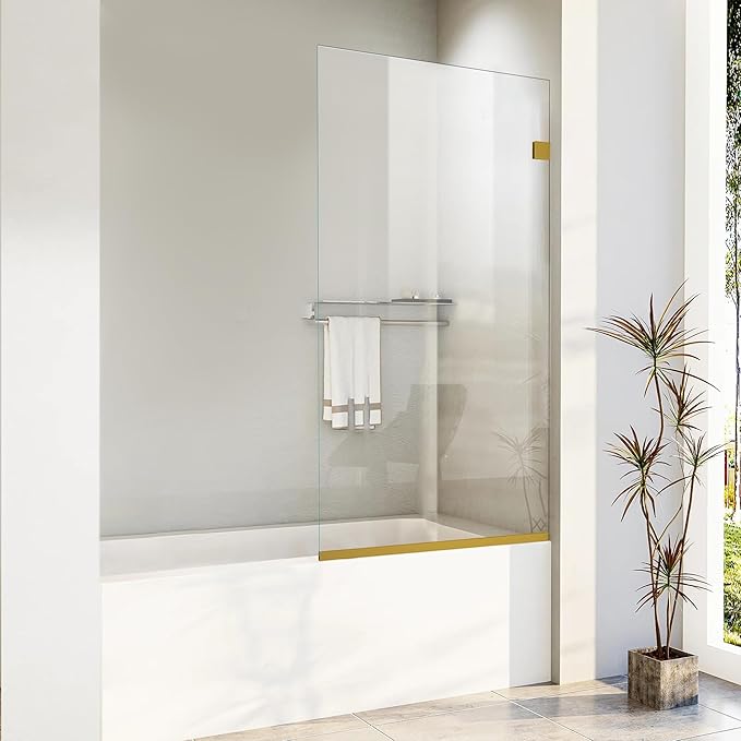 Bathroom Shower Glass Door 36 * 62"