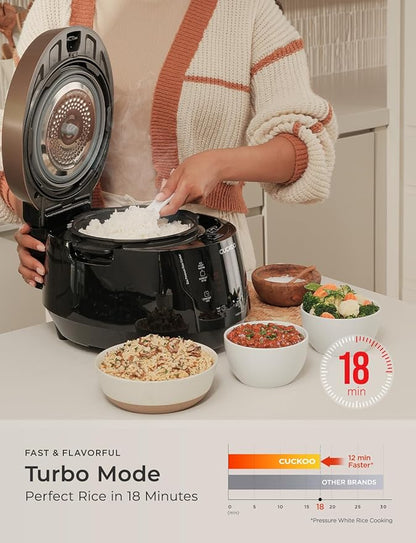CUCKOO High Pressure Rice Cooker 6-Cup Uncooked / 12-Cup Cooked
