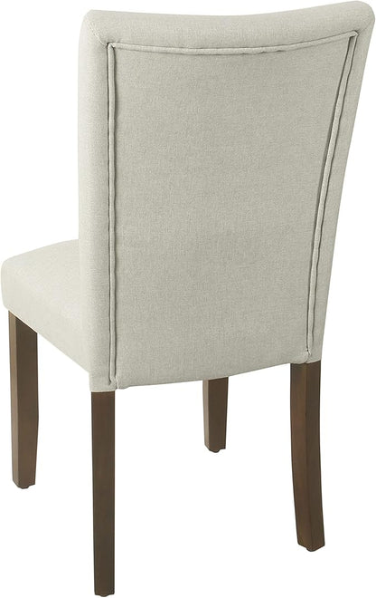HomePop Classic Parsons Dining Chair - Gray Woven (Set of 2)