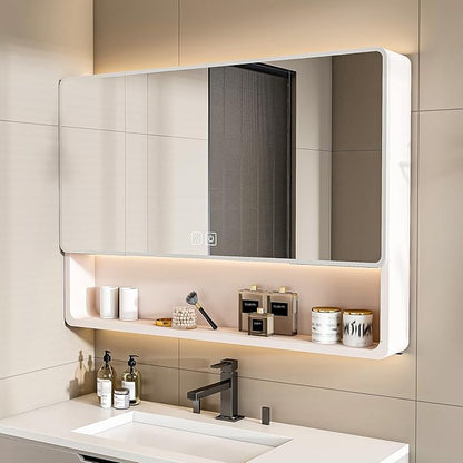 35x28 Inch Bathroom Mirror Cabinet